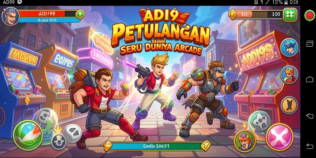 Gameplay seru dengan rintangan menantang di ADI99.