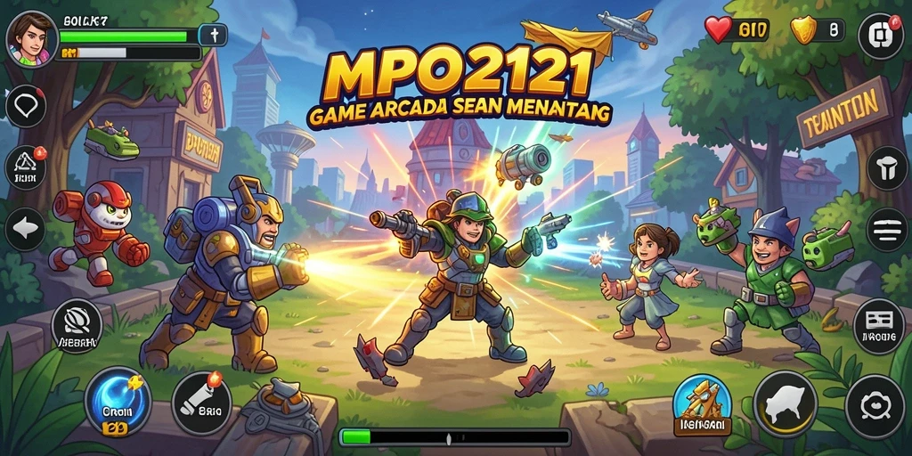 Gameplay MPO2121 yang penuh aksi dan tantangan seru.