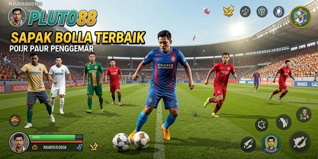 Tampilan gameplay seru dan kompetitif dari PLUTO88.